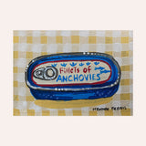 Anchovies Mini Art Print