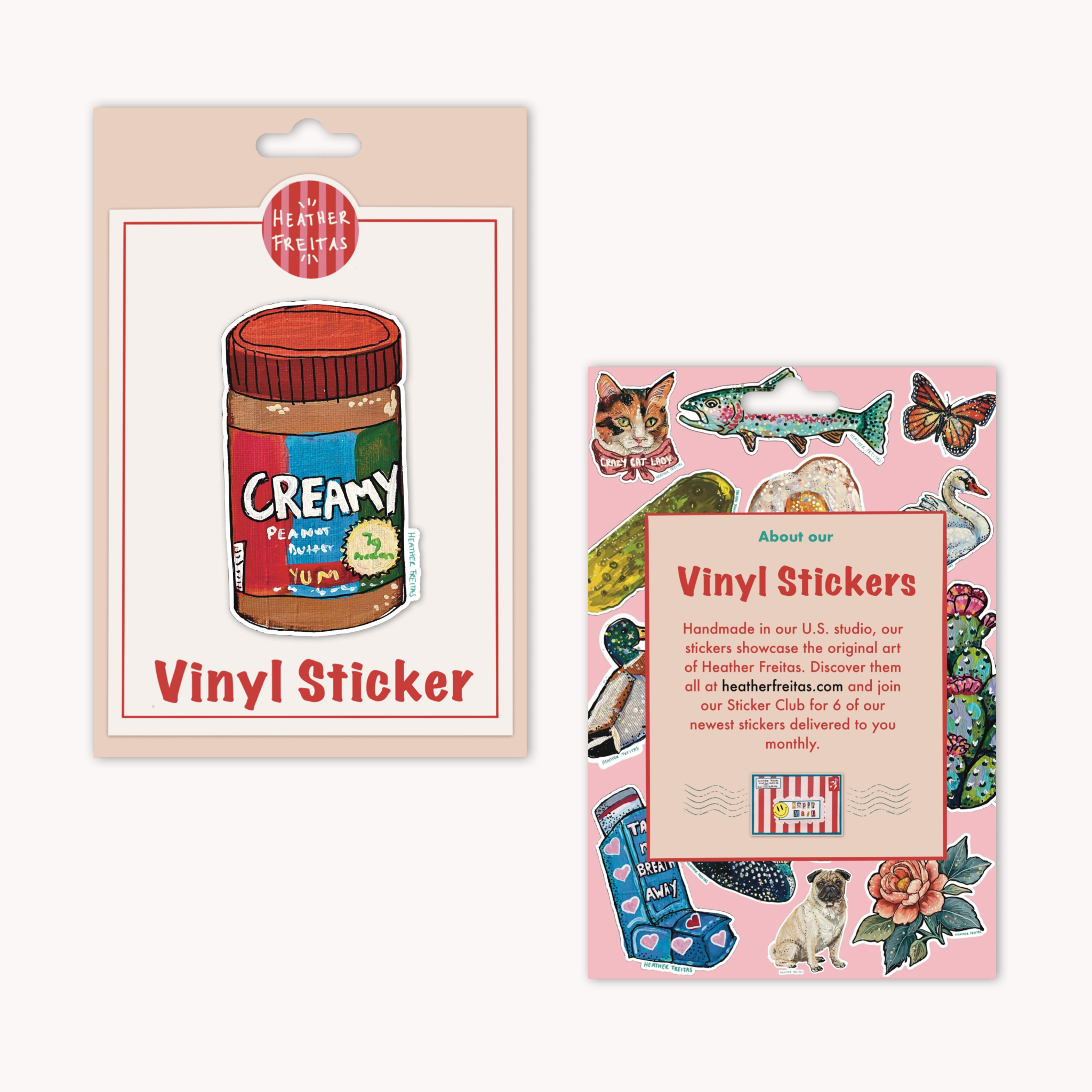 Peanut Butter Sticker