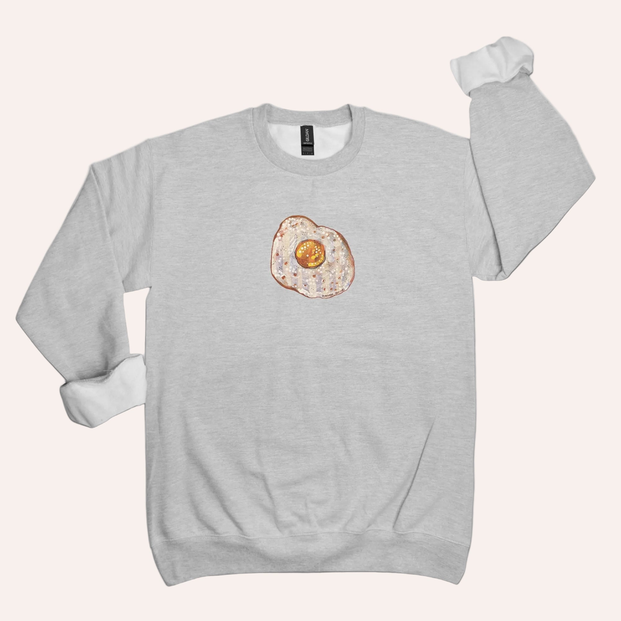 Egg Unisex Crew Neck Sweatshirt