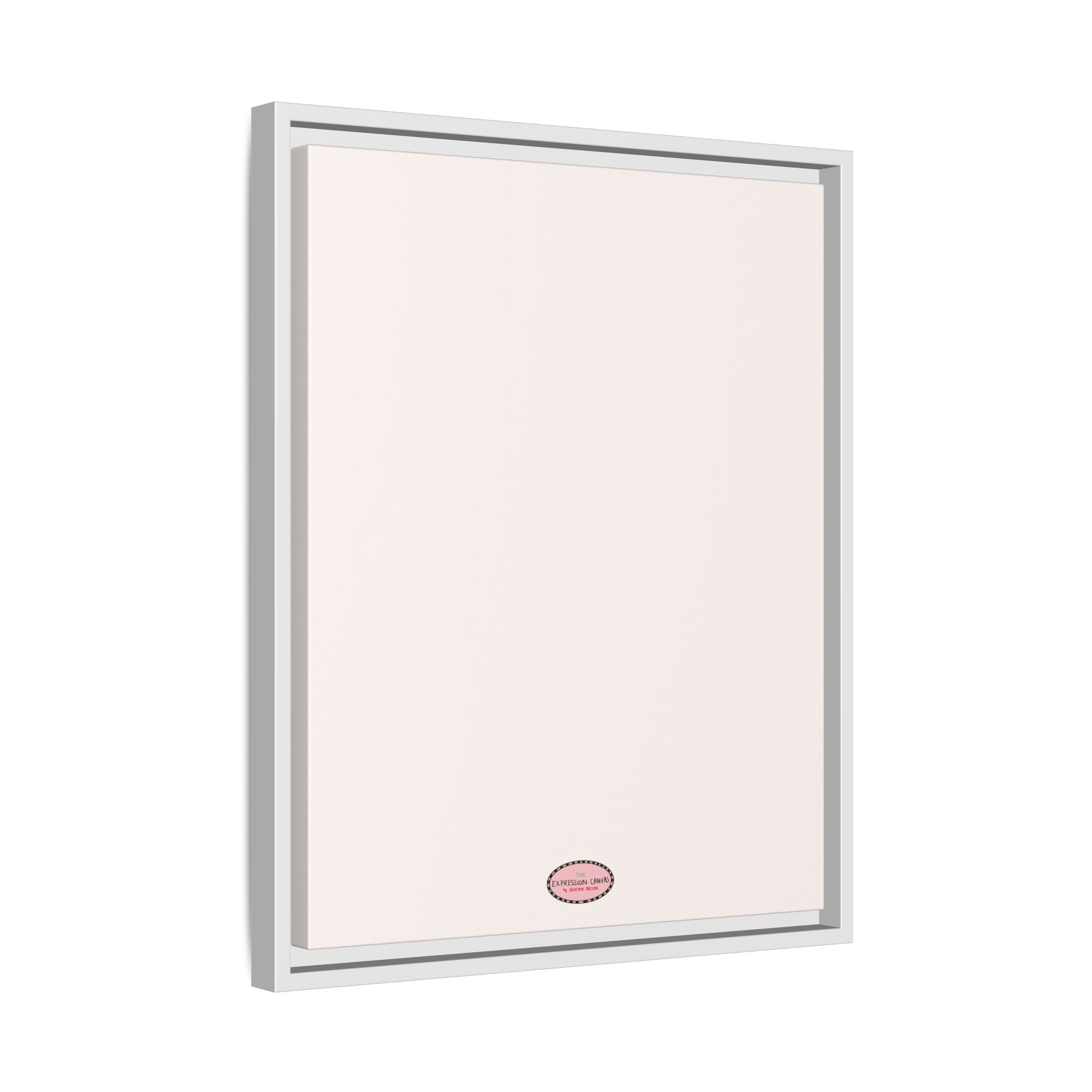 Fog Expressions Framed Canvas Print