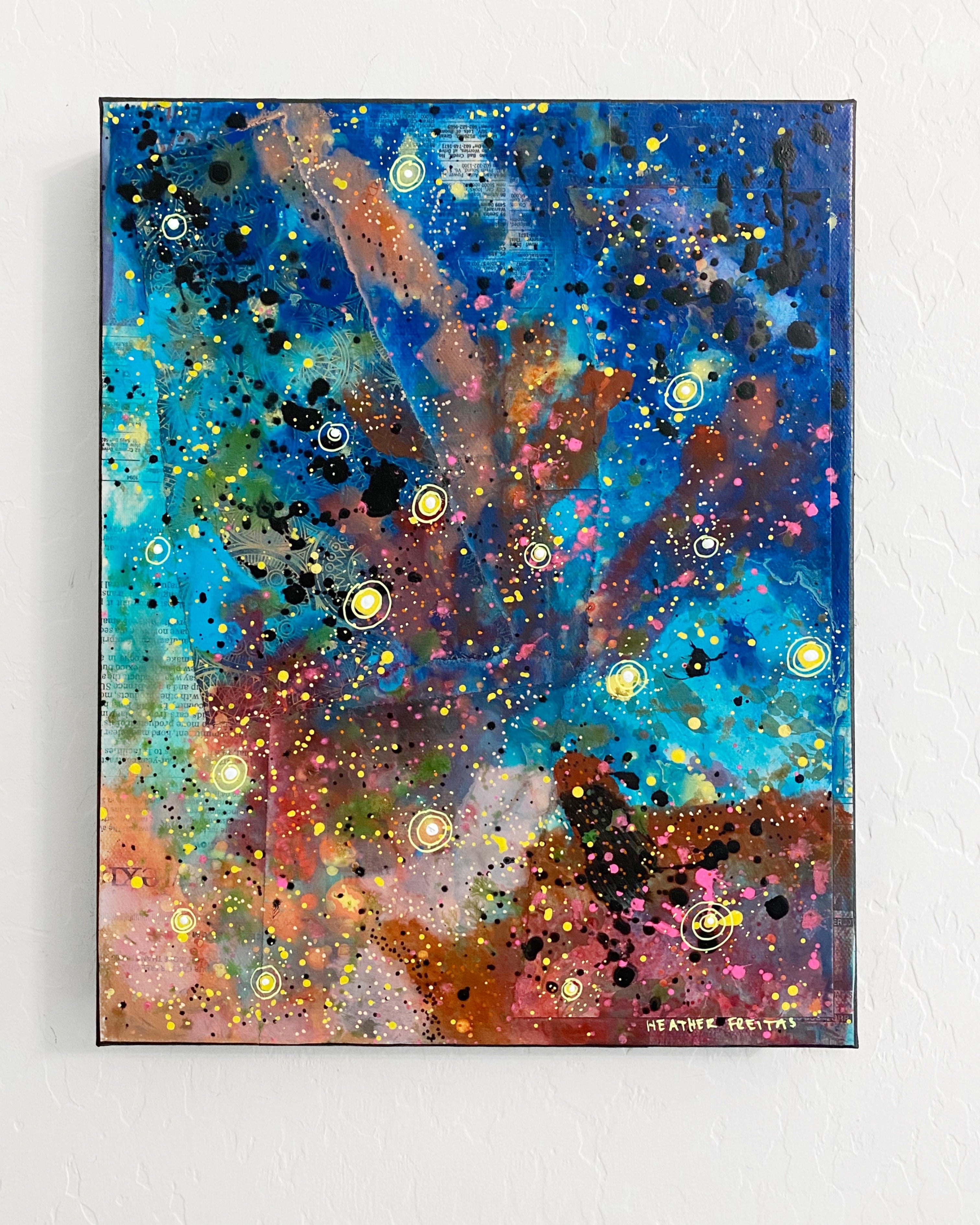 Symphony Galaxy ( Original Painting )