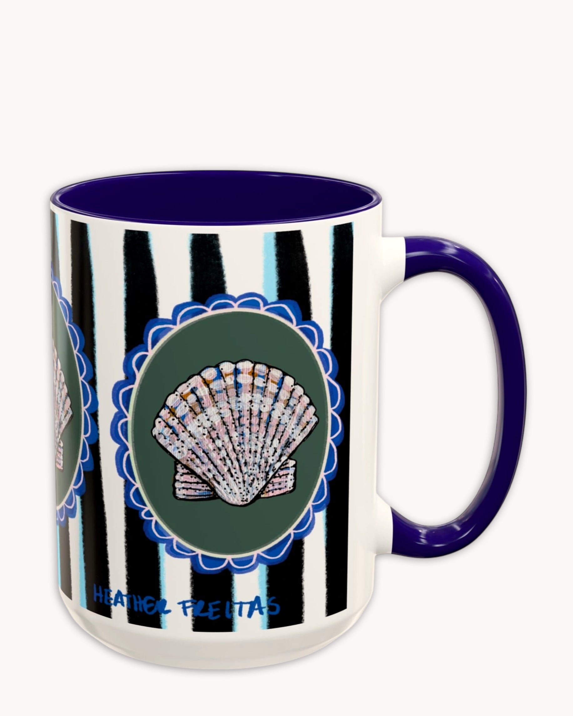 Sea Shell Coffee Mug 15oz