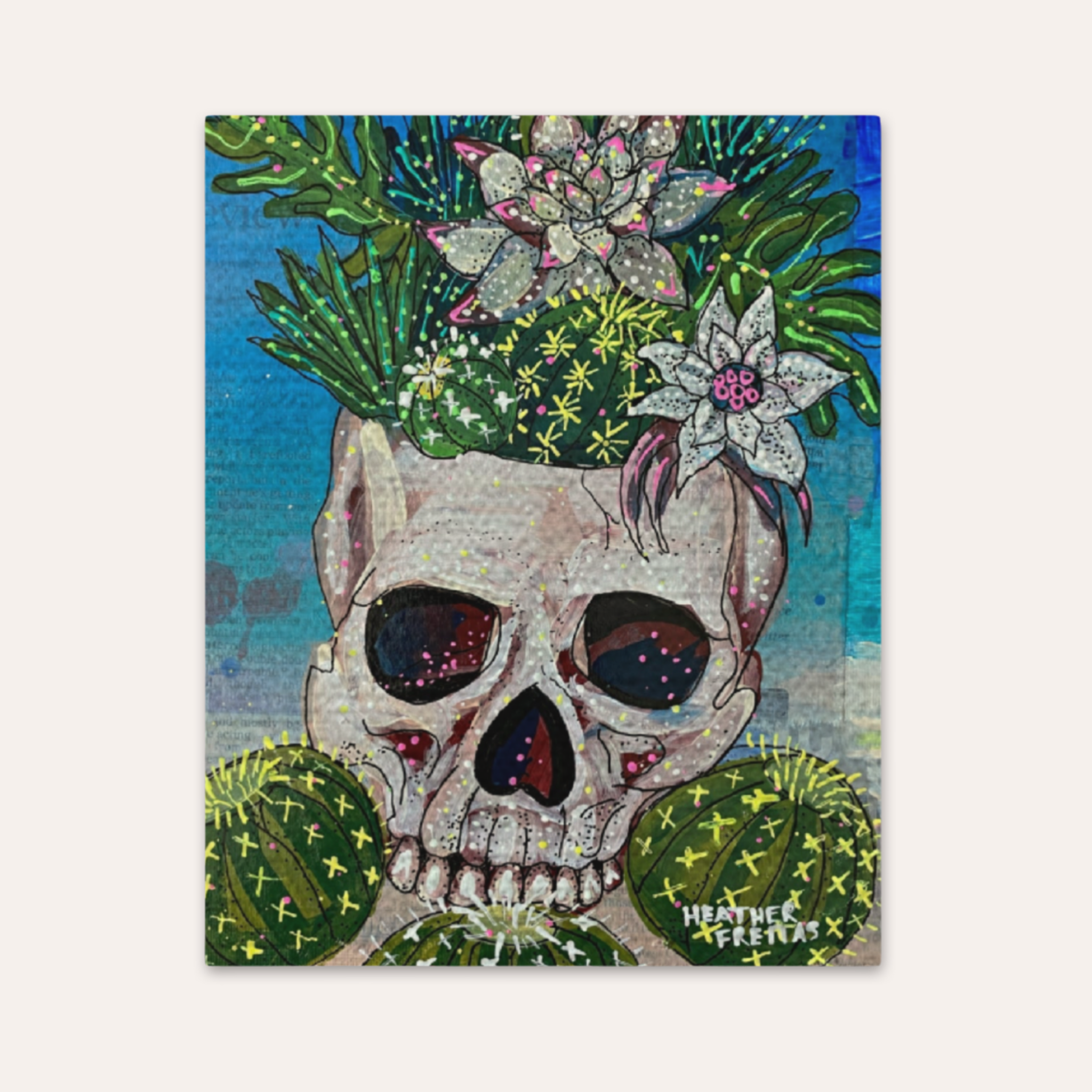 Desert Bloom Fine Art Print