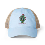 Prickly Pear Women's Washed Mesh-Back Cap