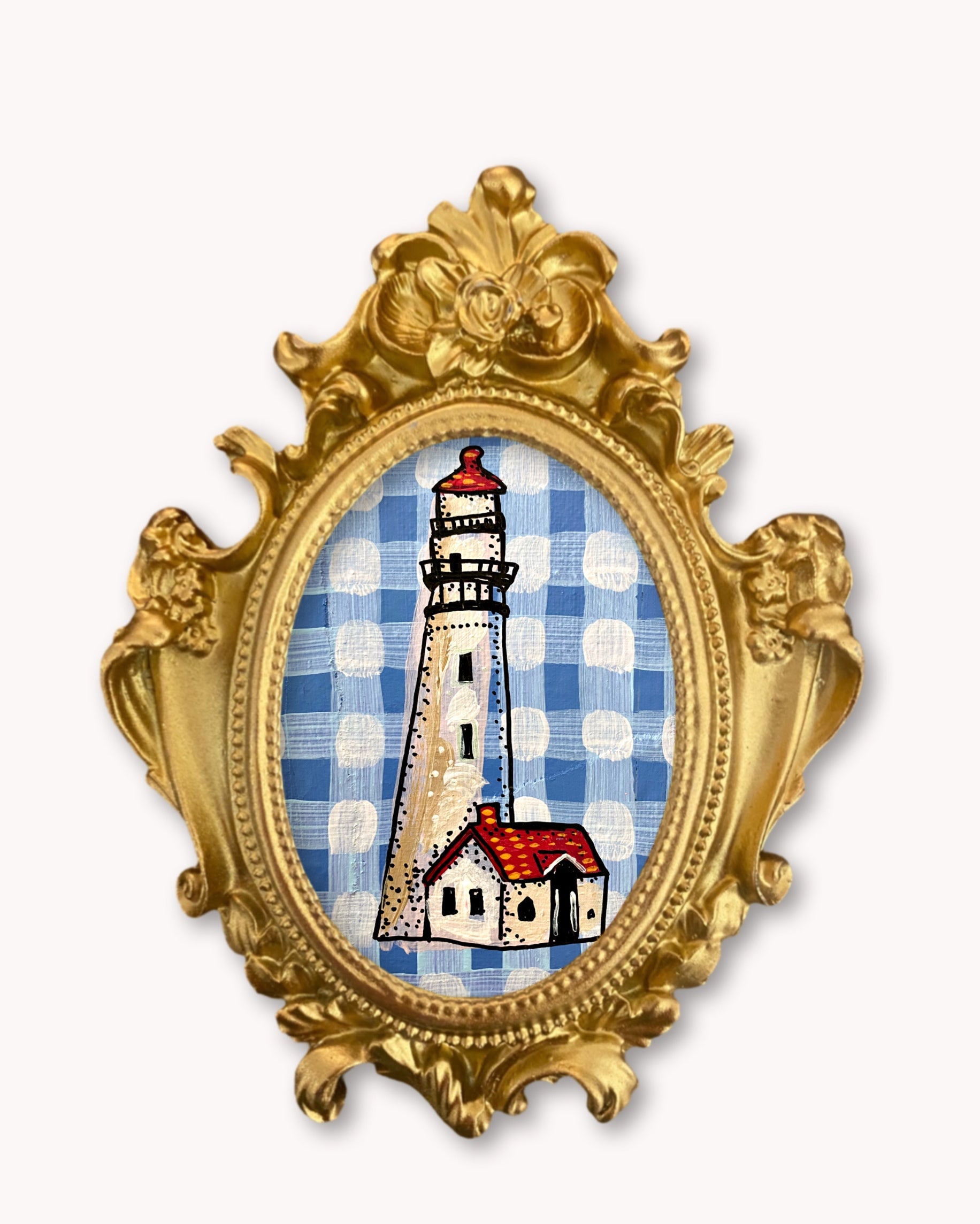 Lighthouse - Mini framed print