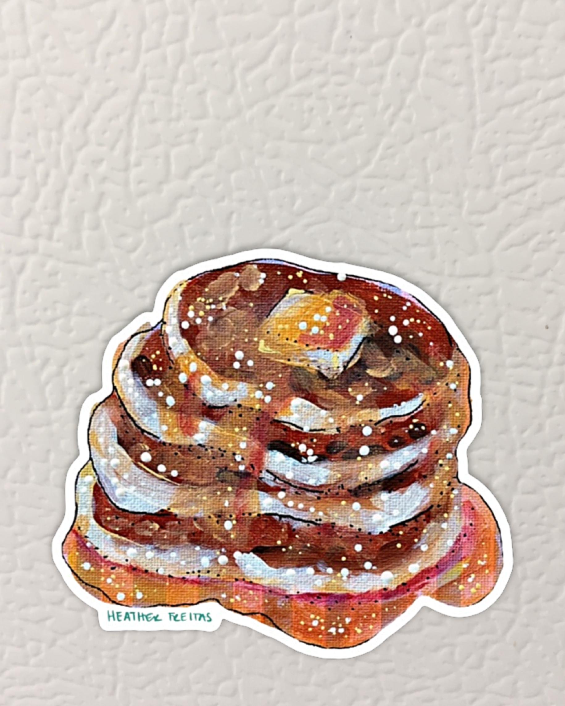 Pancake Magnet ( Die-Cut )