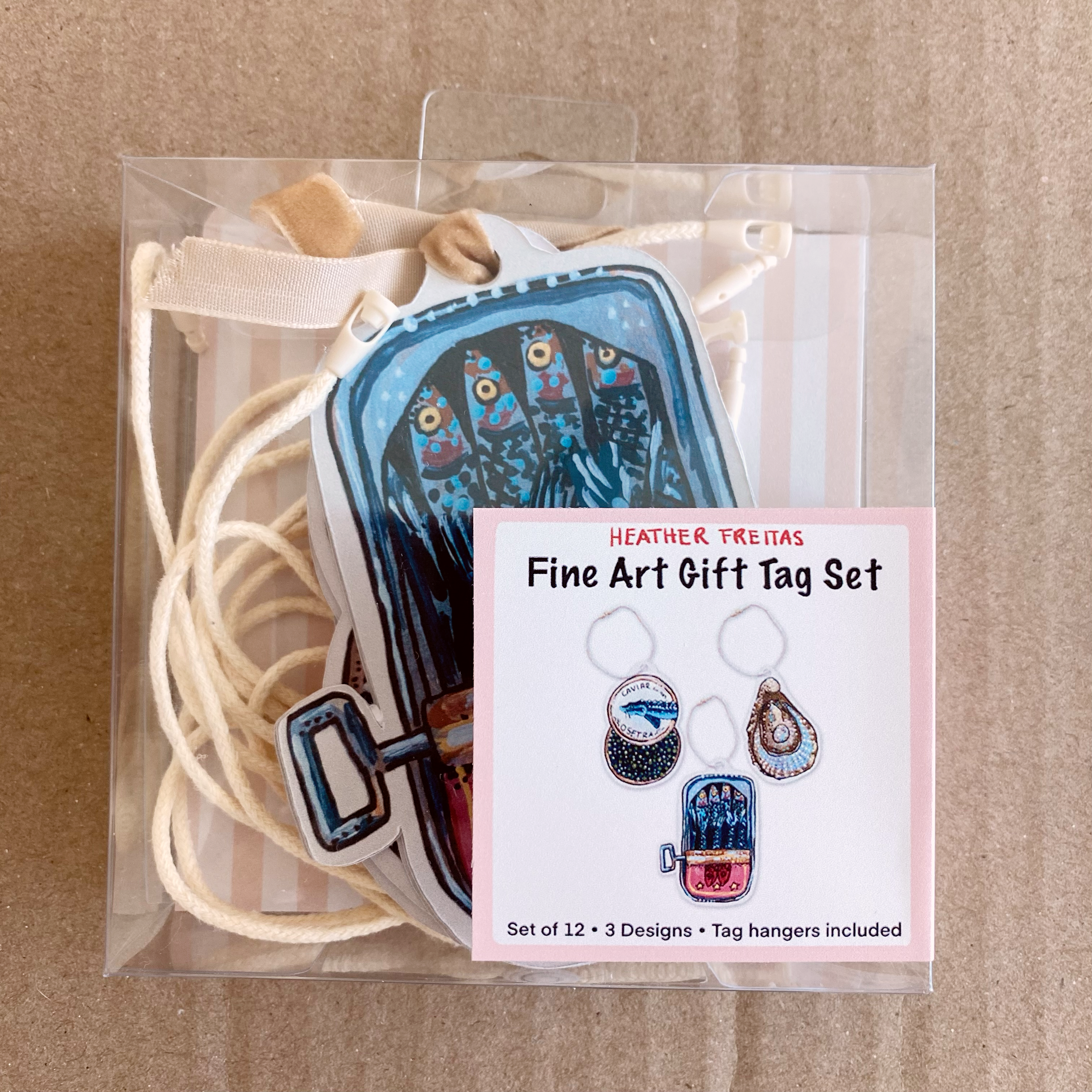 Caviar Fine Art Gift Tags ( 12 pack )