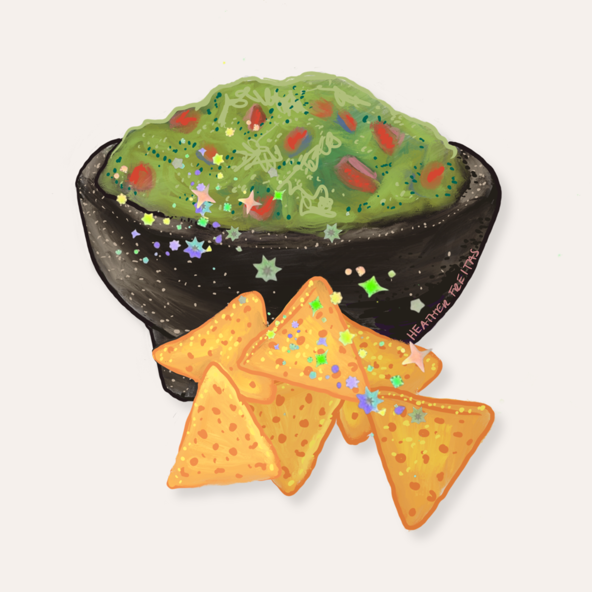 Guacamole Sticker