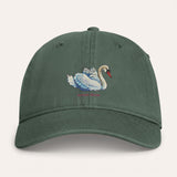 Swan Washed Cotton Cap