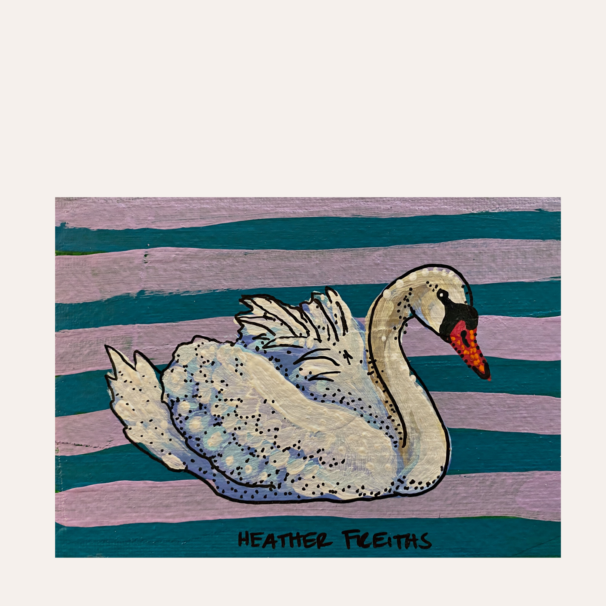 Swan Mini Fine Art Print