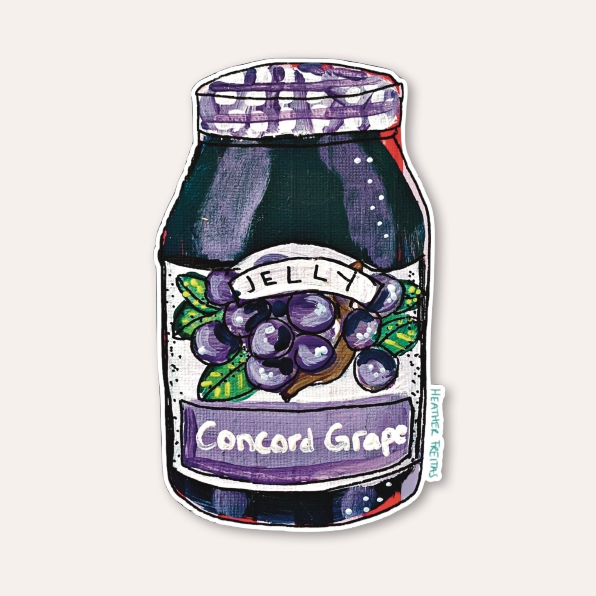Grape Jelly Sticker