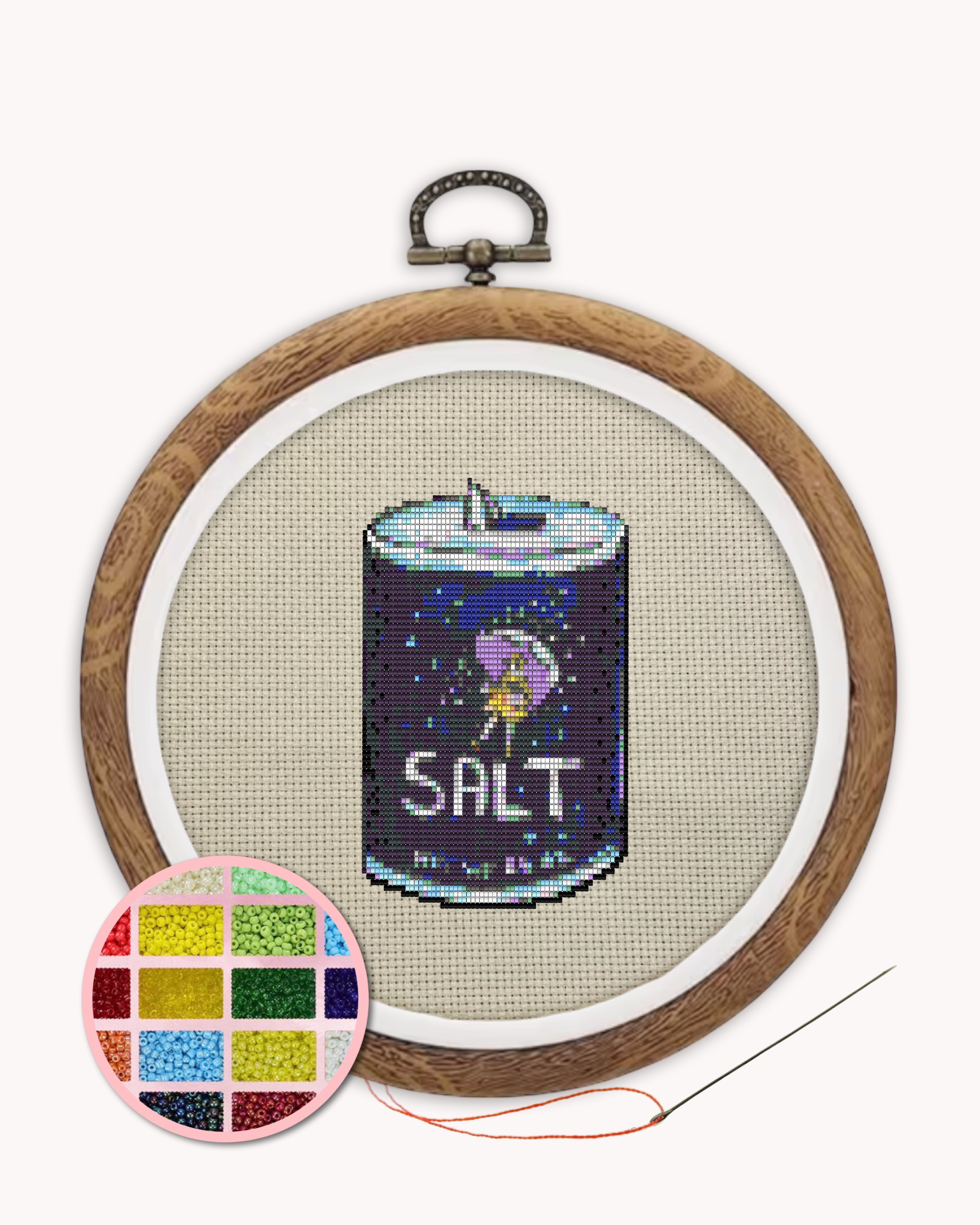 Salt Beaded Art Kit ( L 5 inch )