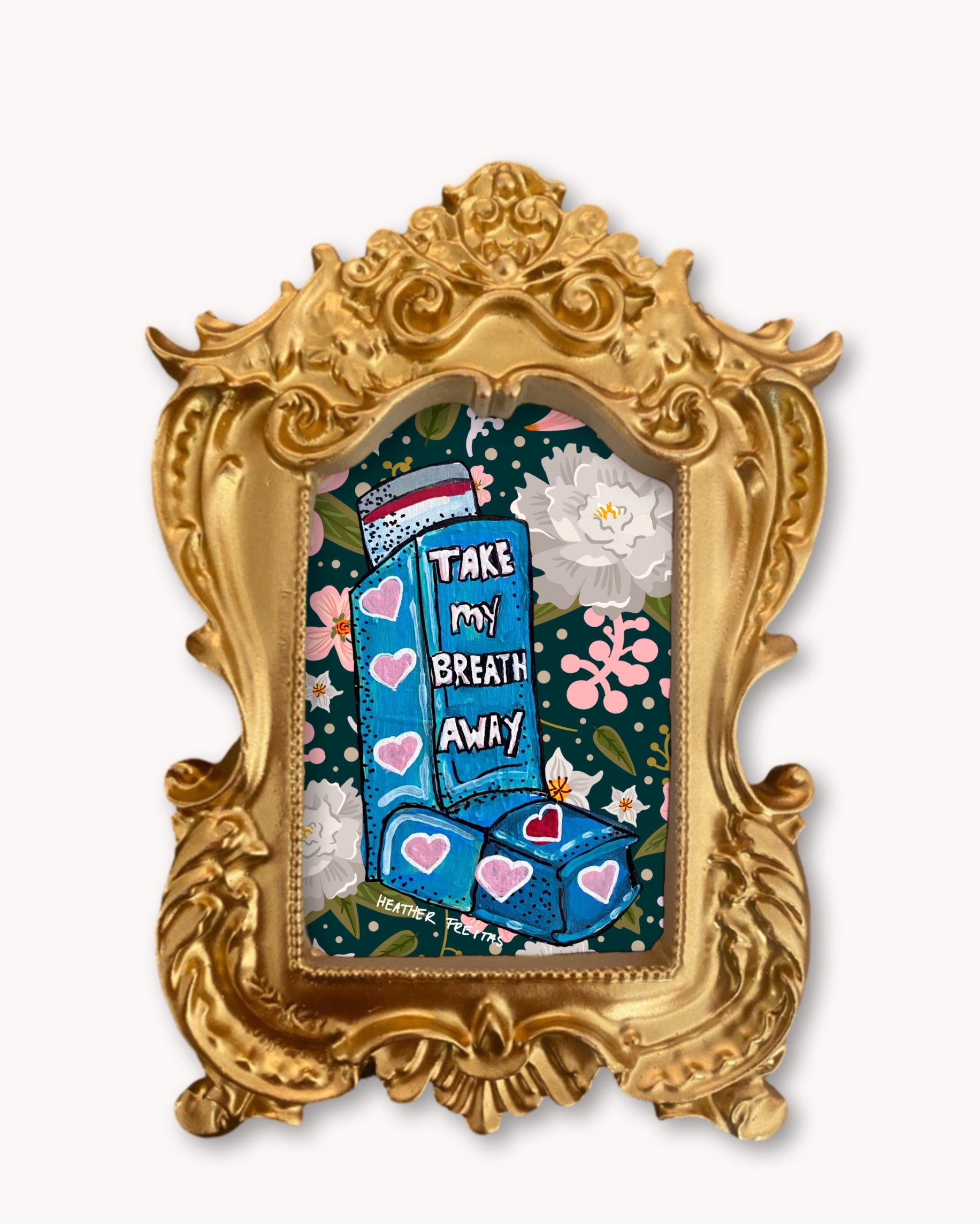 Take my Breath Away - Mini framed print
