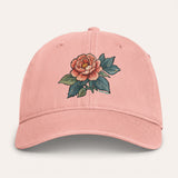Rose Washed Cotton Cap