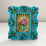 Electric Barrel Cactus ( Mini Original Painting )