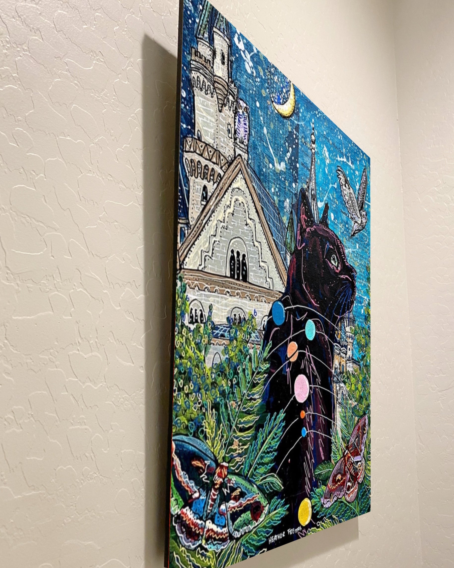 Jupiter Black Cat - Limited Edition Print