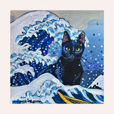 The Big Wave Mini Art Print