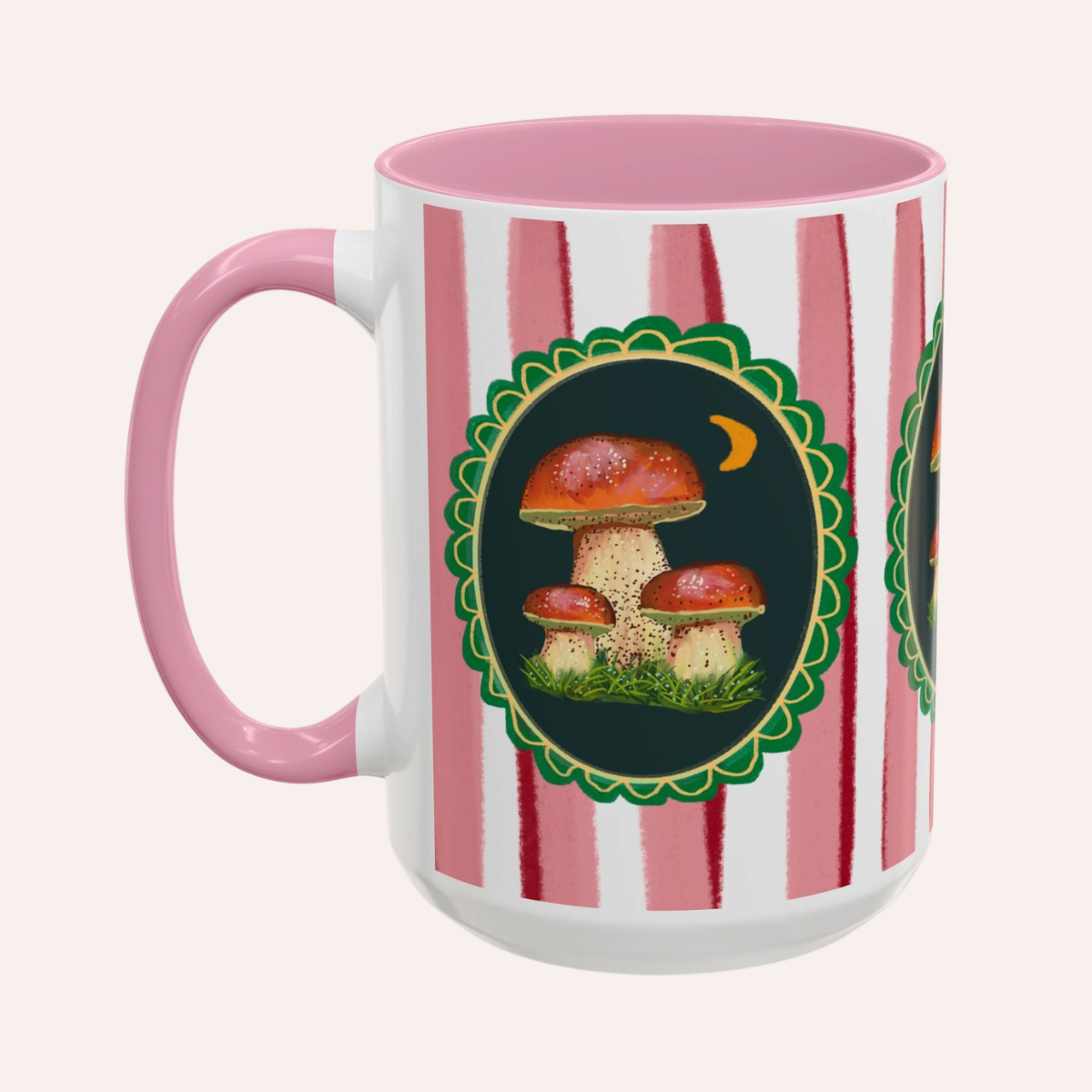 Penny Bun Mushroom Coffee Mug 15oz