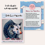 Opossum Magnet ( Die-Cut )