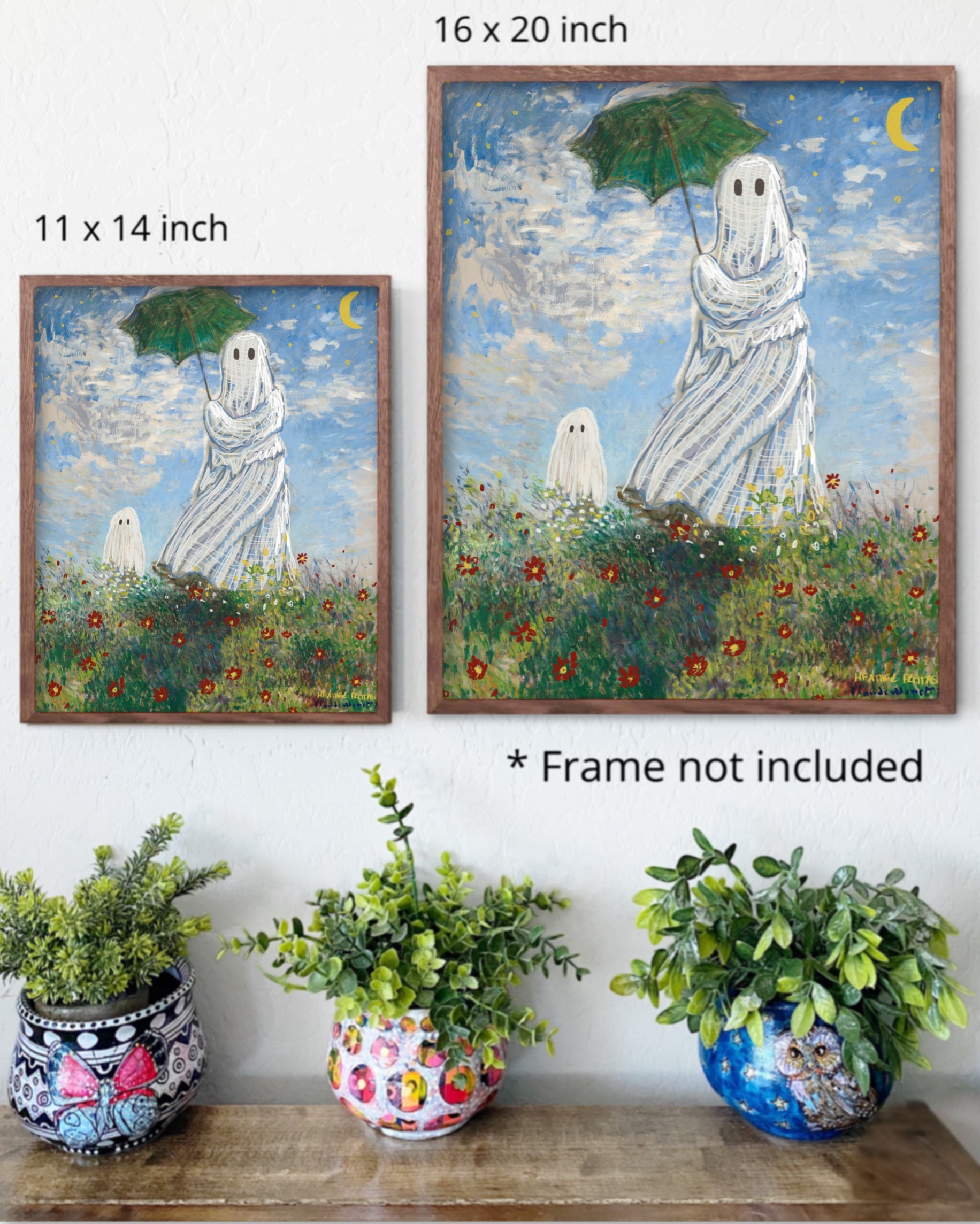 Madam Monet Halloween Remaster Print