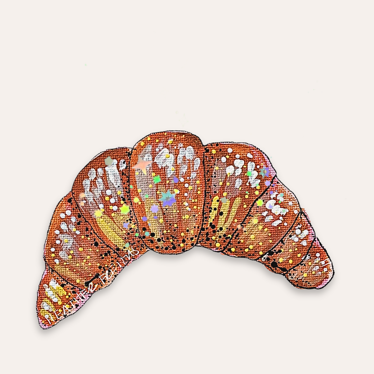 Croissant Sticker