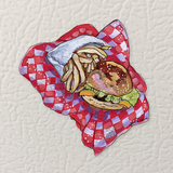 Burger Basket Magnet ( Die-Cut )