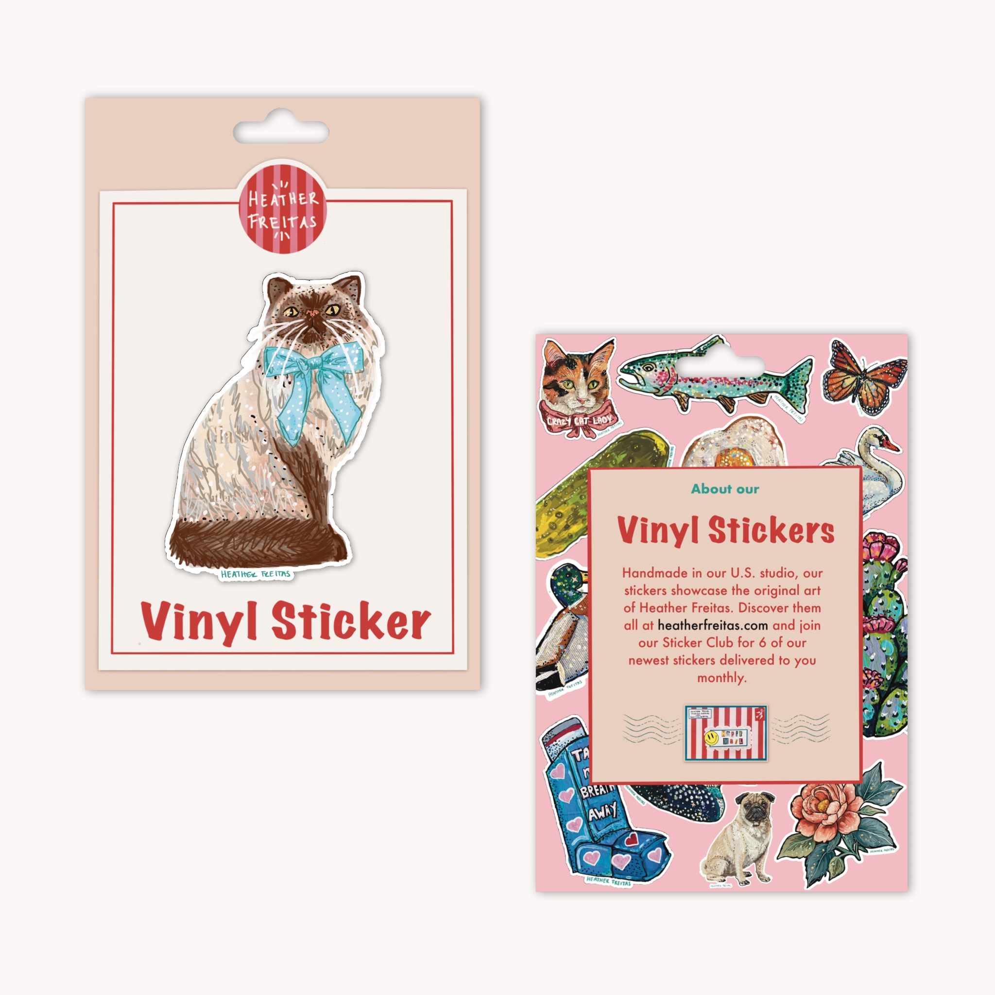 Seal Point Persain Cat Sticker