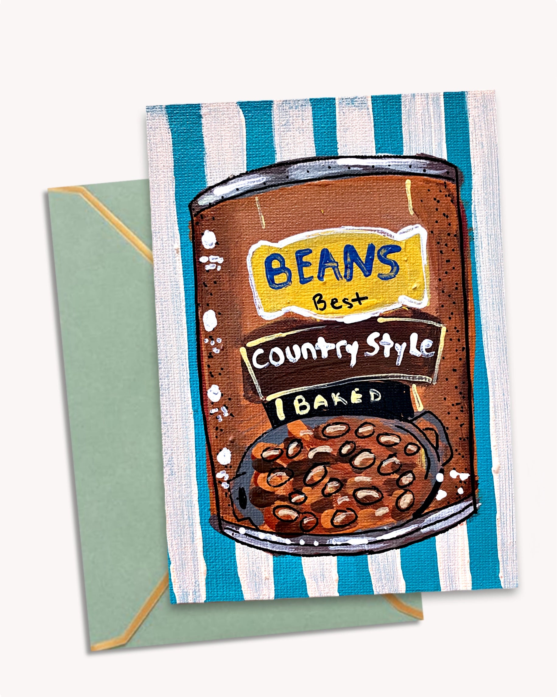 Baked Beans - Greeting Card / Fine Art Print