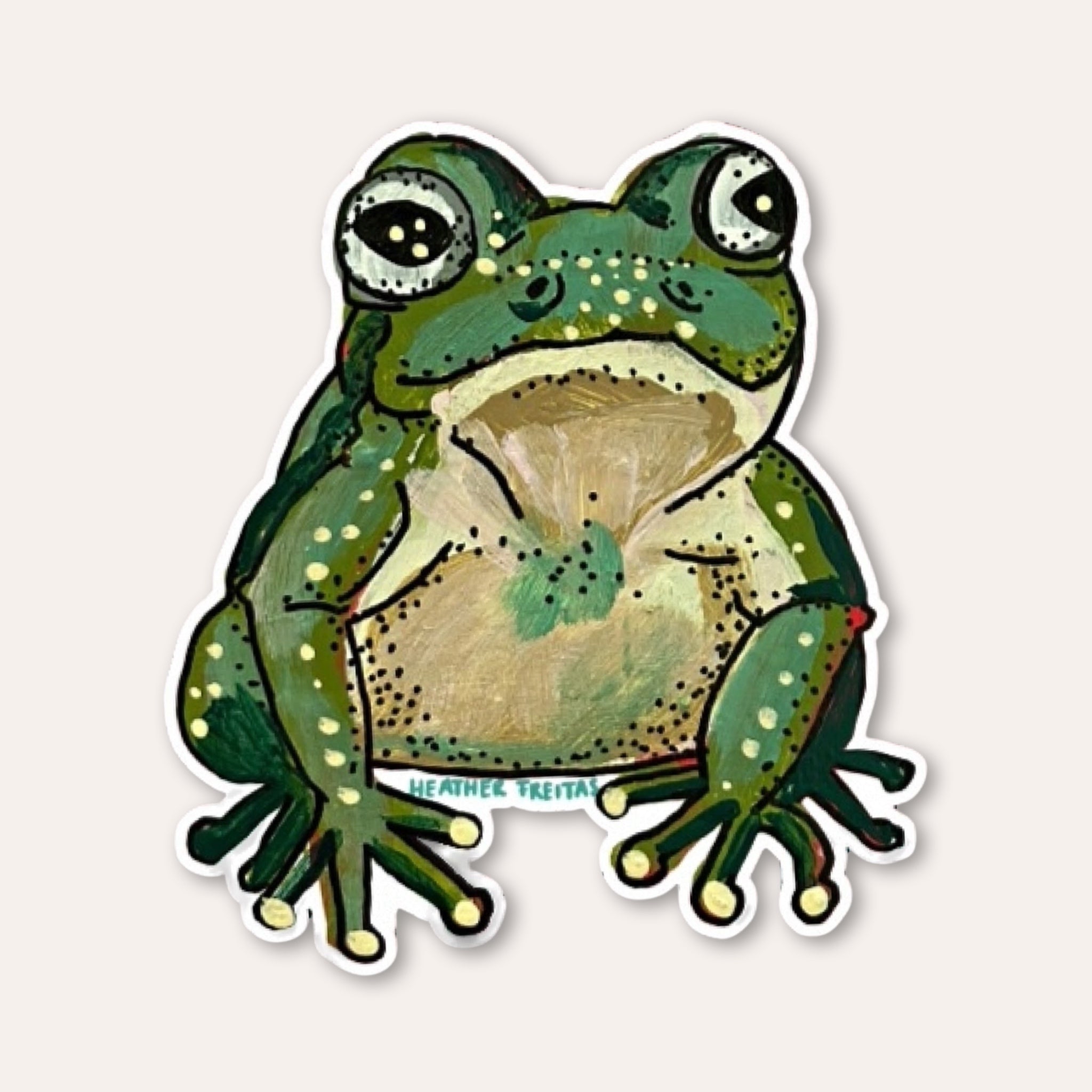 Frog Sticker