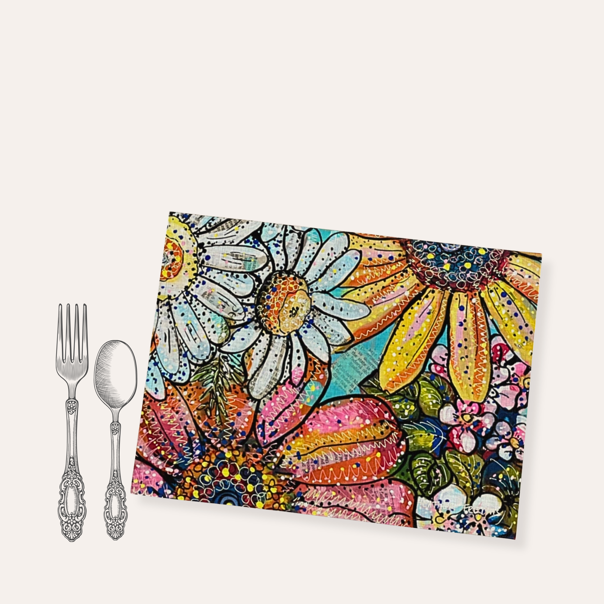 Flower Power Placemat