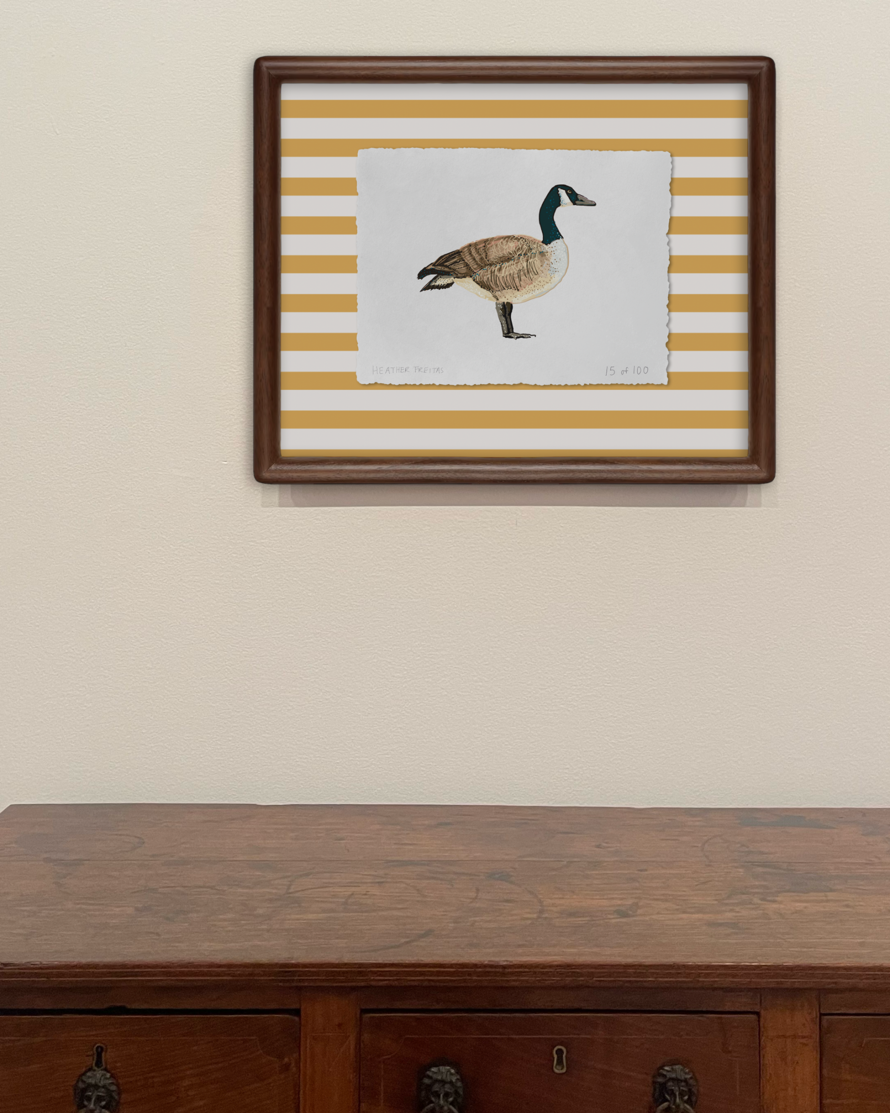 Goose Limited Edition Framed Print
