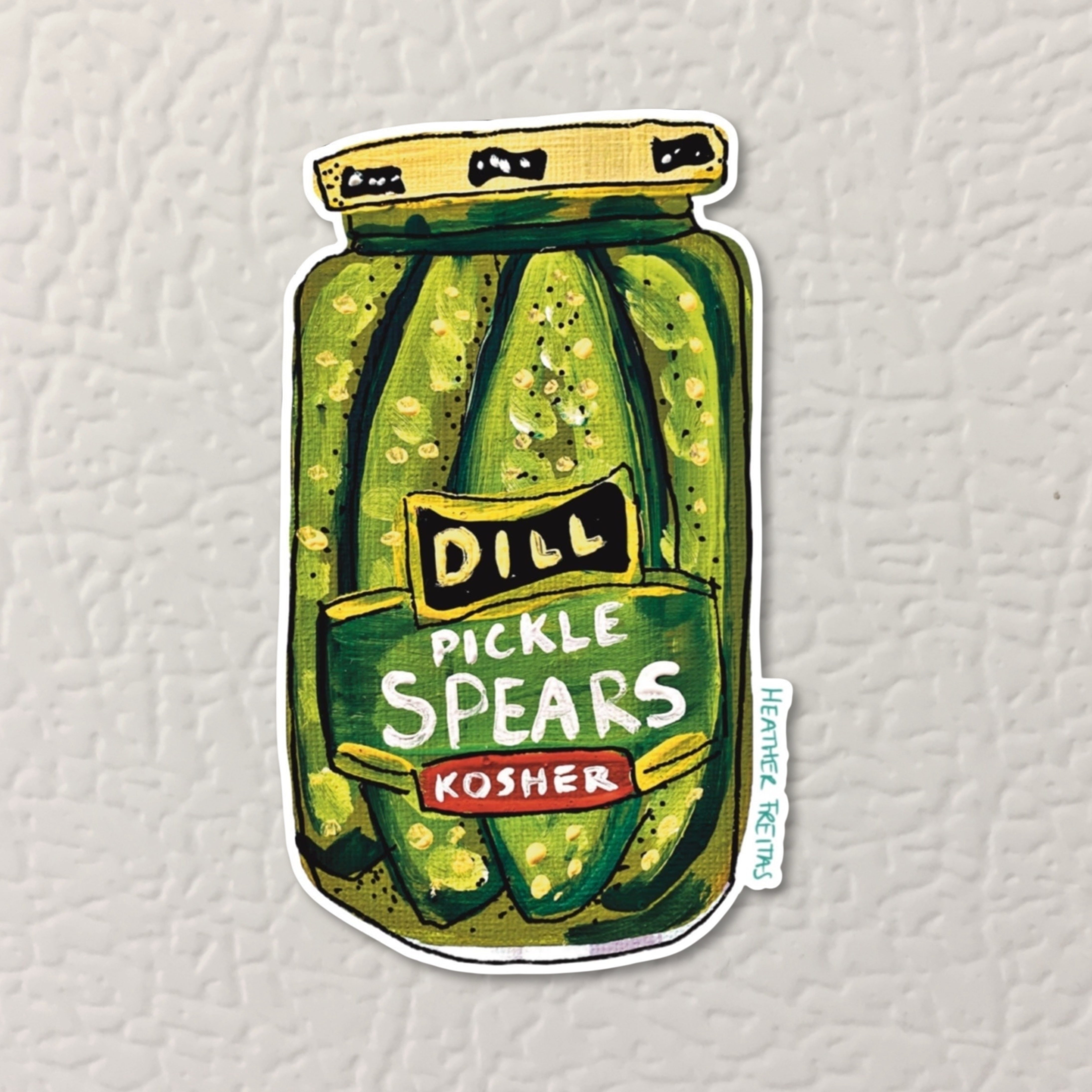 Pickle Spears Magnet ( Die-Cut )