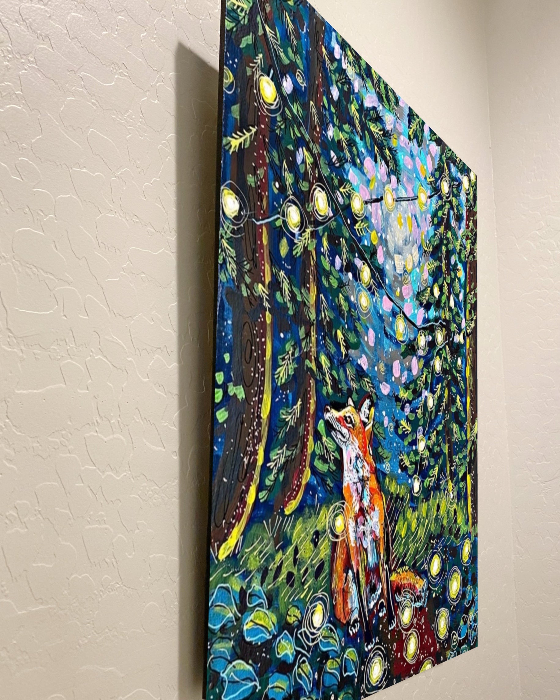 Moody Forest Fox - Limited Edition Print