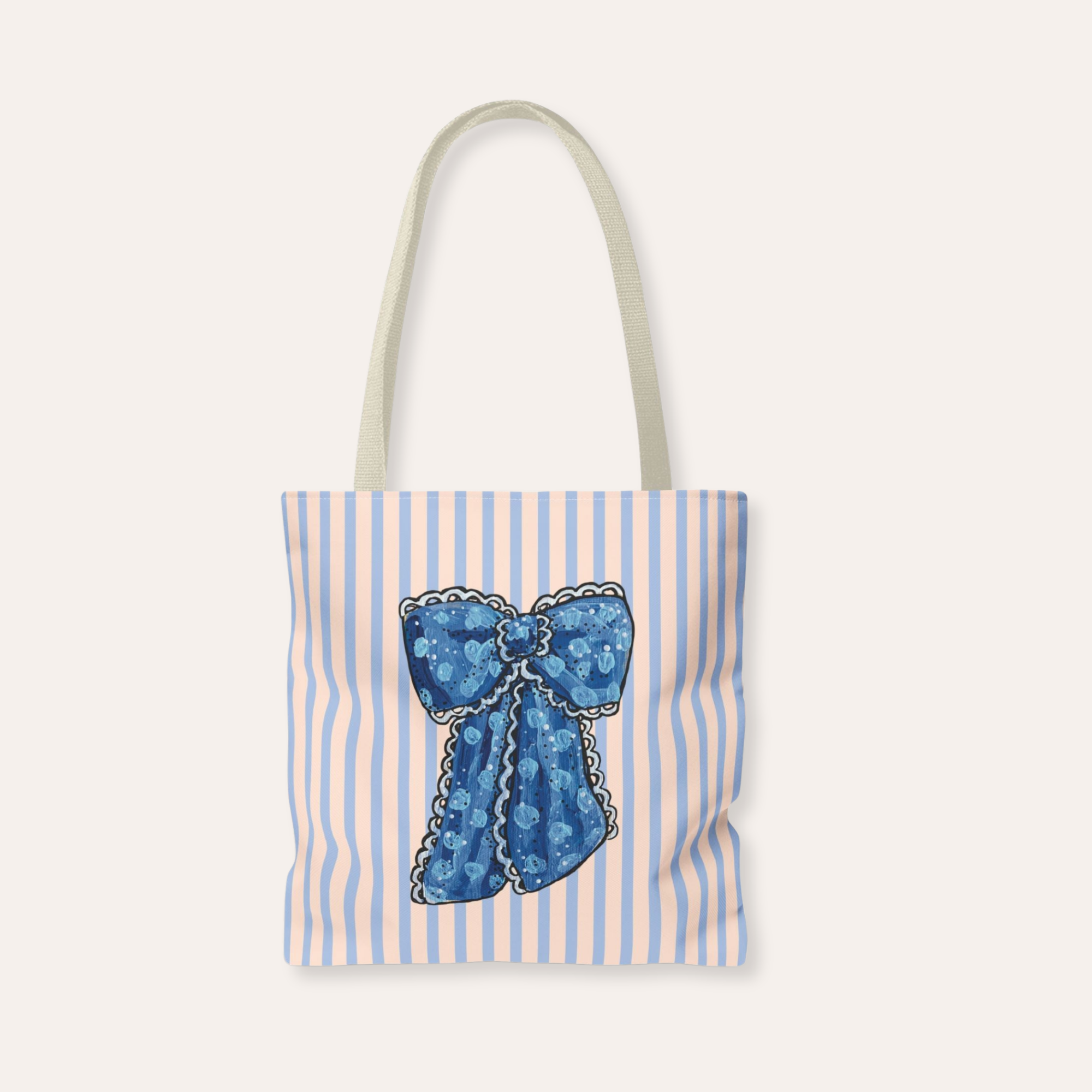 Pink Ribbon Tote Bag