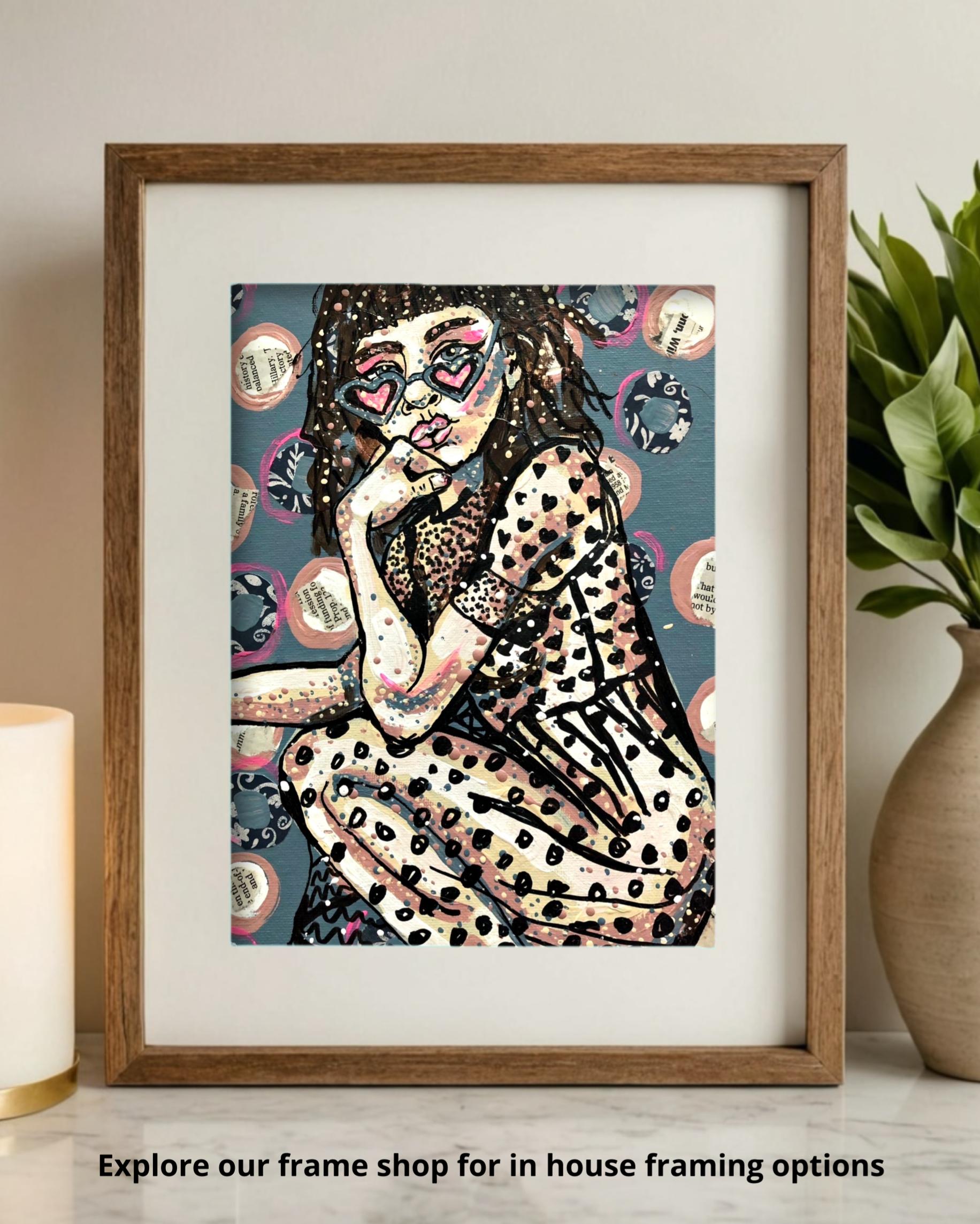 Lou Von Bright - Economy Print