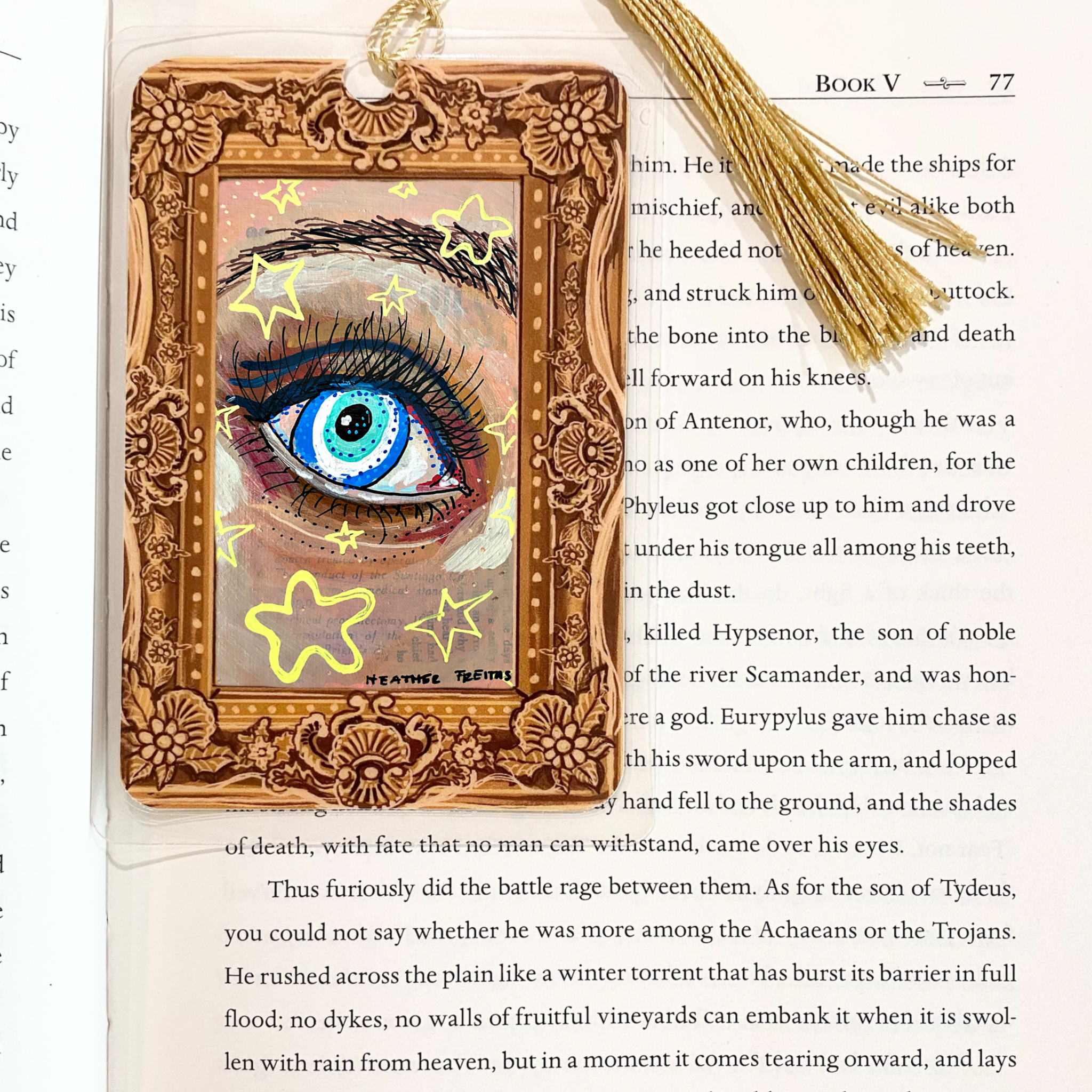 Seeing Stars Fine Art Painting Bookmark