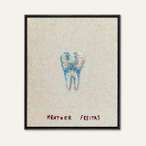 Tooth Beaded Wall Art