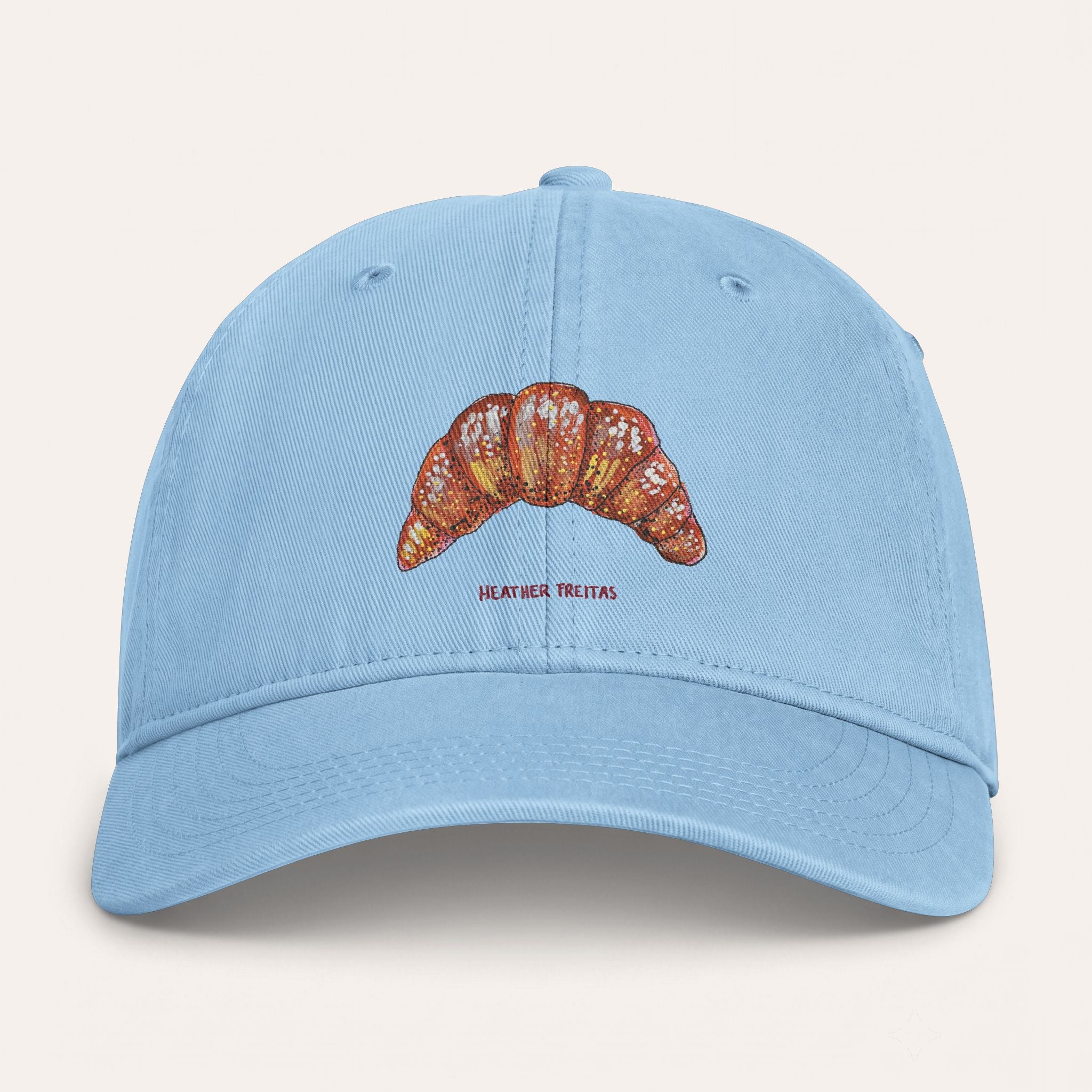 Croissant Washed Cotton Cap