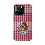 Pizza On A Porcelain Case Tough Phone Case