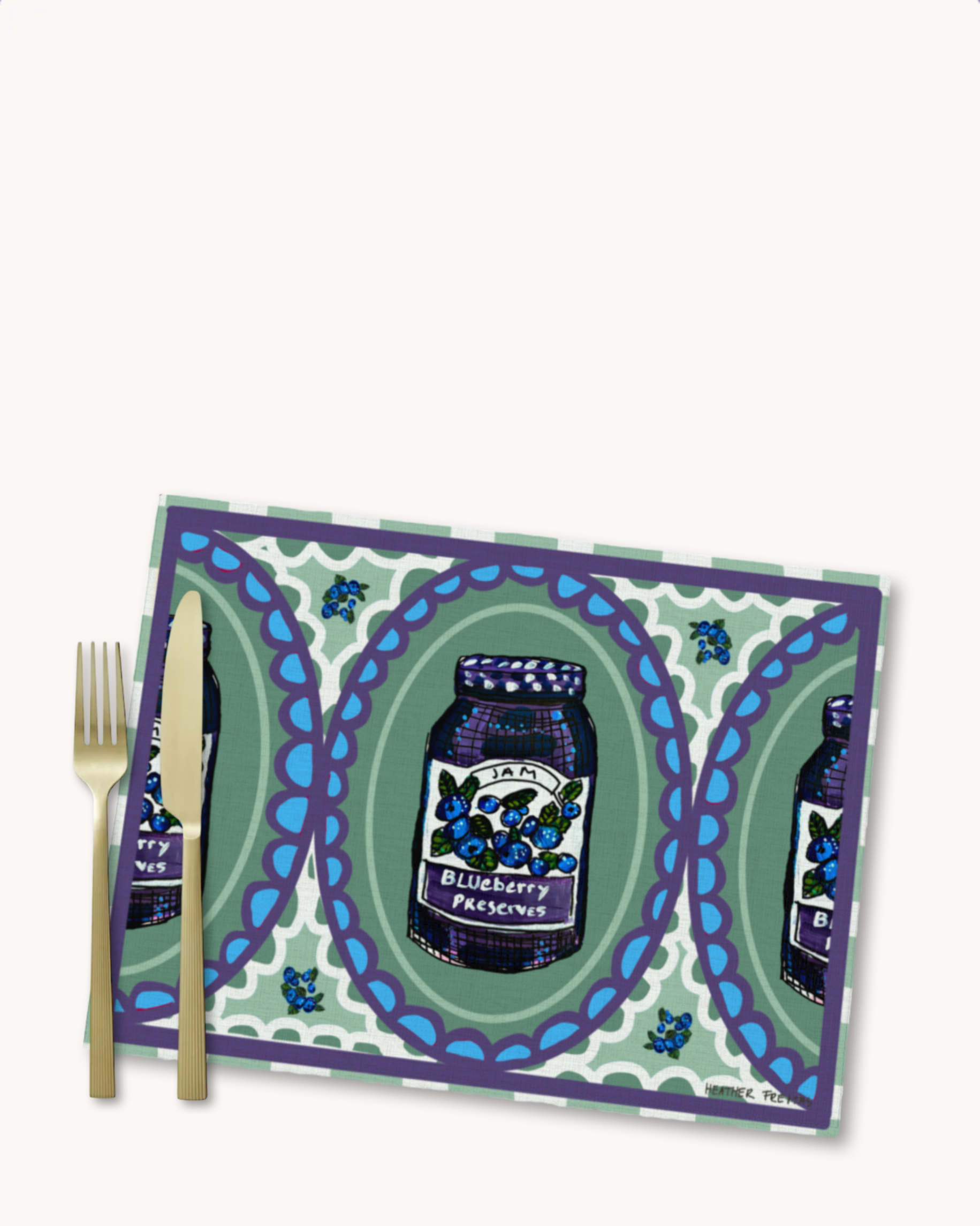 Blueberry Jam Placemat