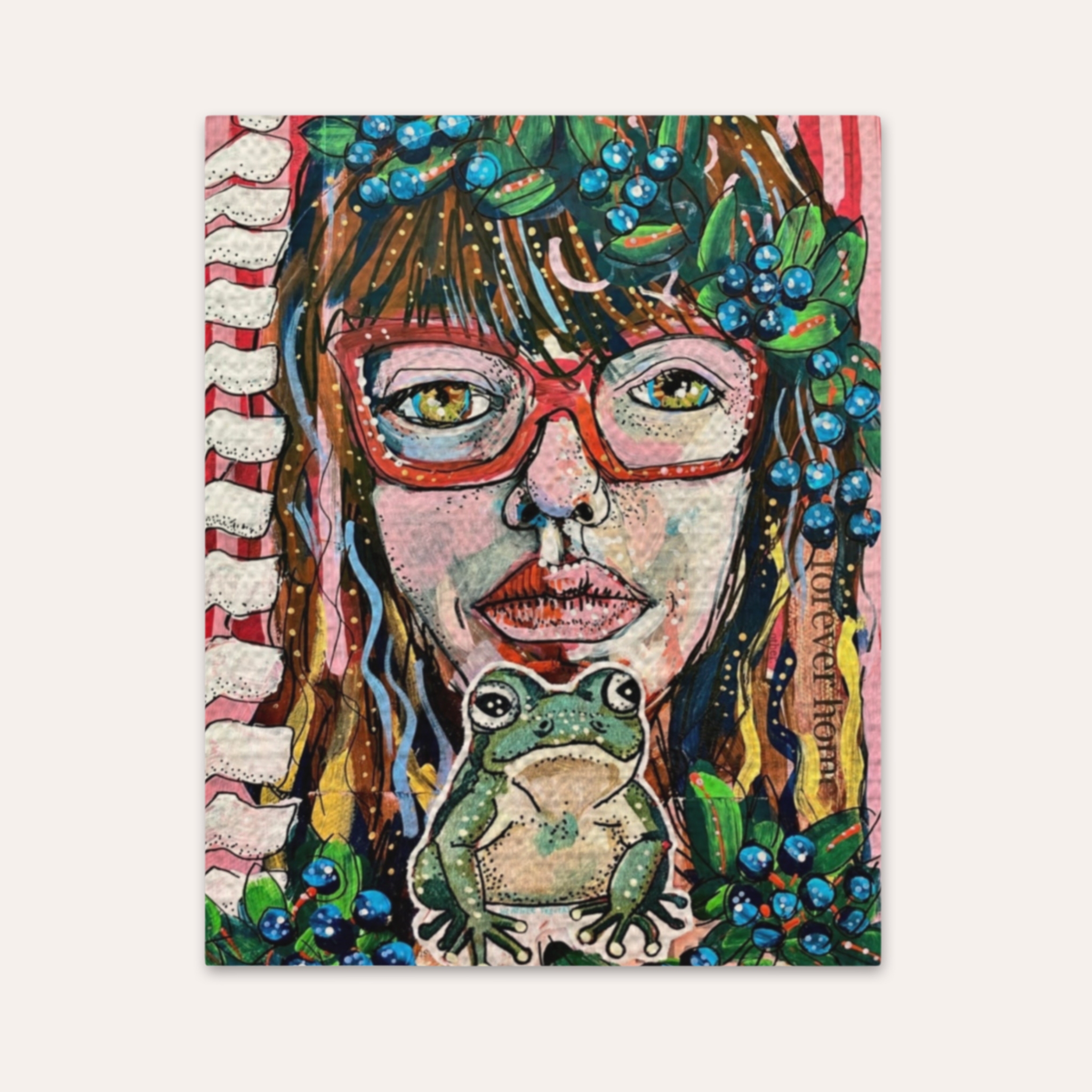 Chokeberry Farm Art Print