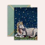 Sleeping Horse Frameable Greeting Card