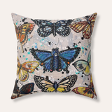 Cascades Velveteen Throw Pillow