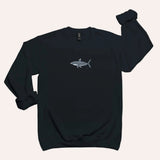 Great White Shark Unisex Crew Neck Sweatshirt