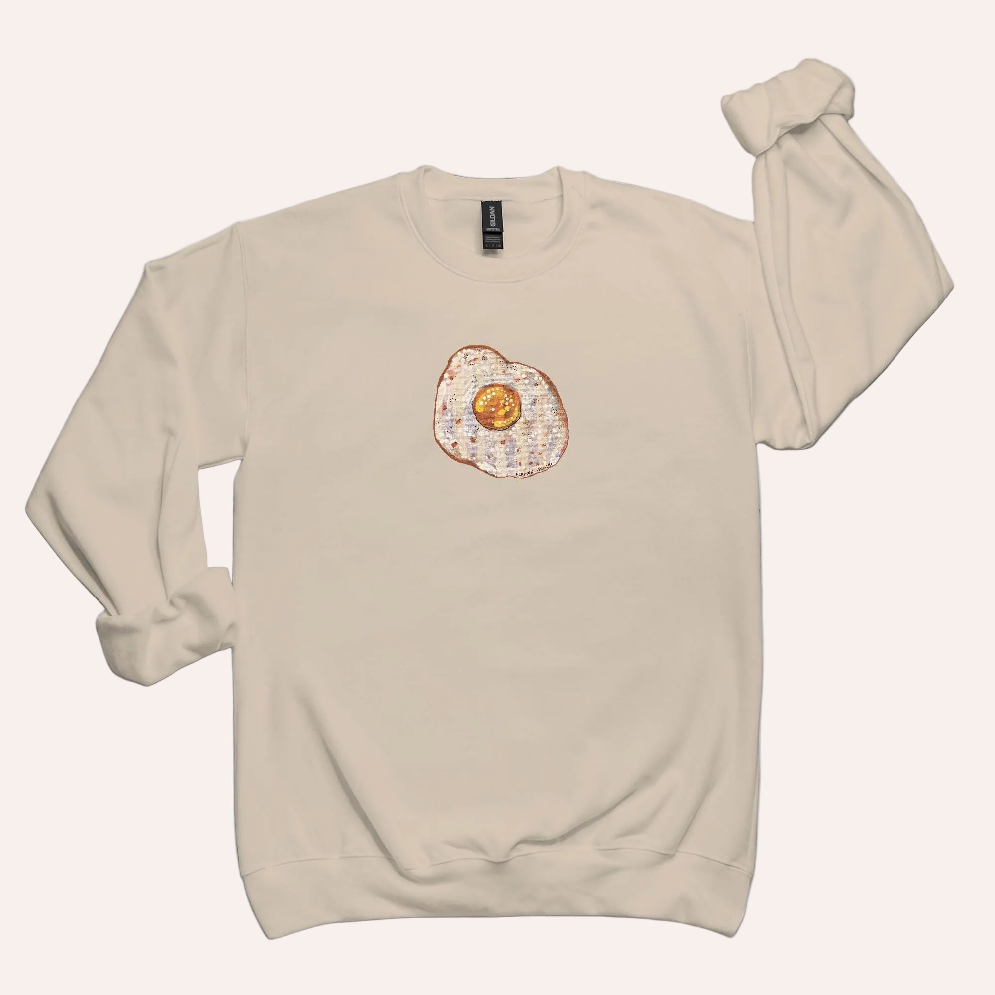 Egg Unisex Crew Neck Sweatshirt