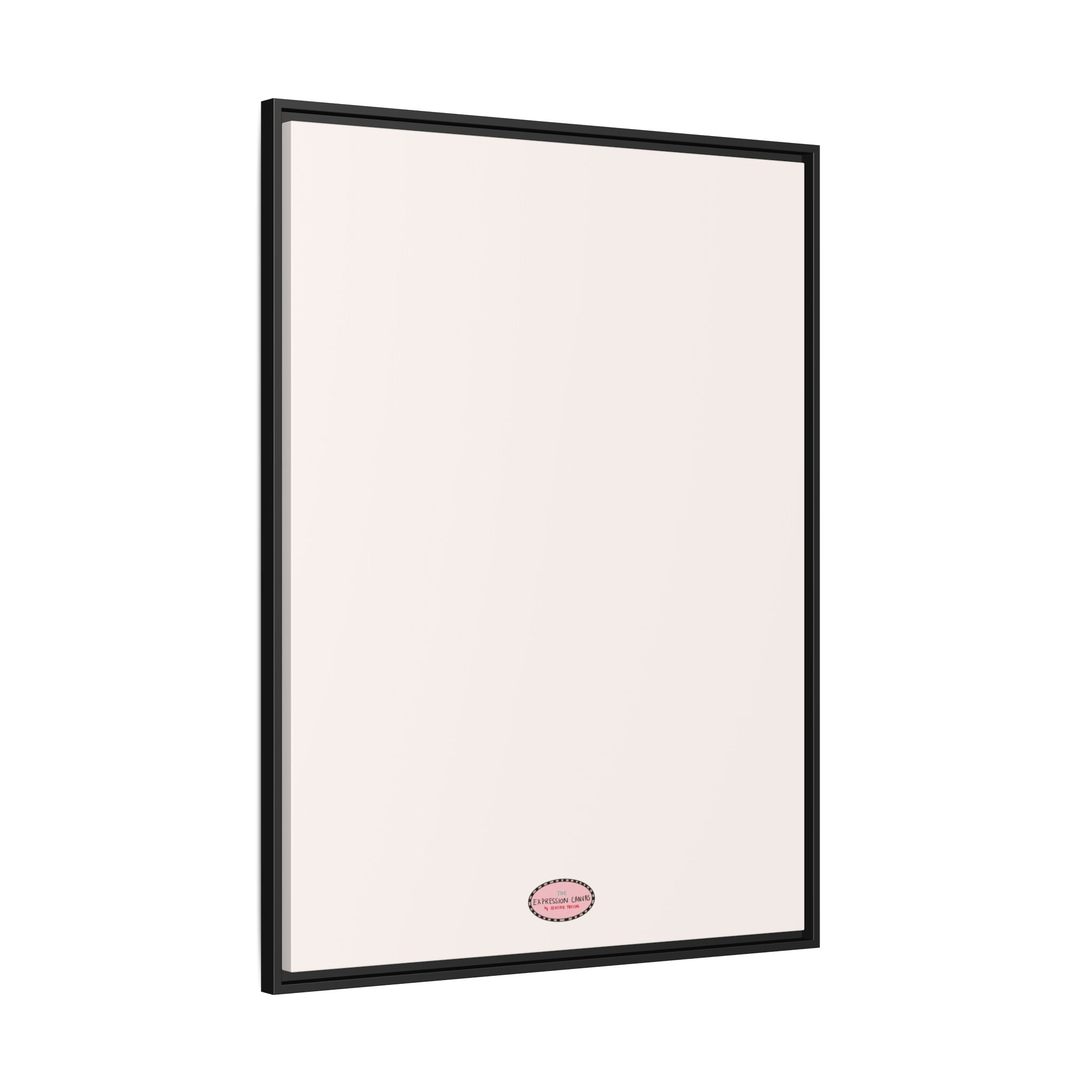 Fog Expressions Framed Canvas Print