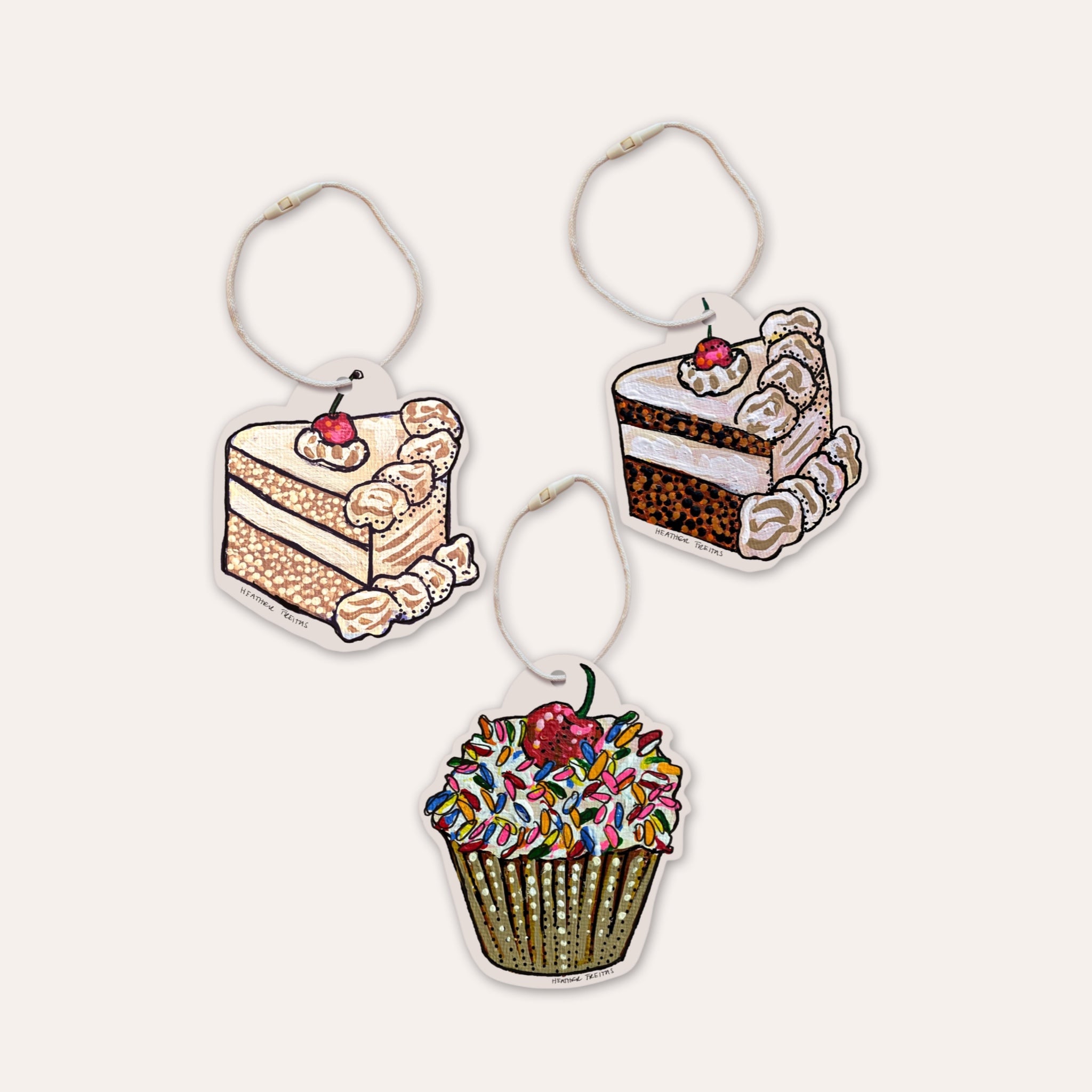 Cake Fine Art Gift Tags ( 12 pack )