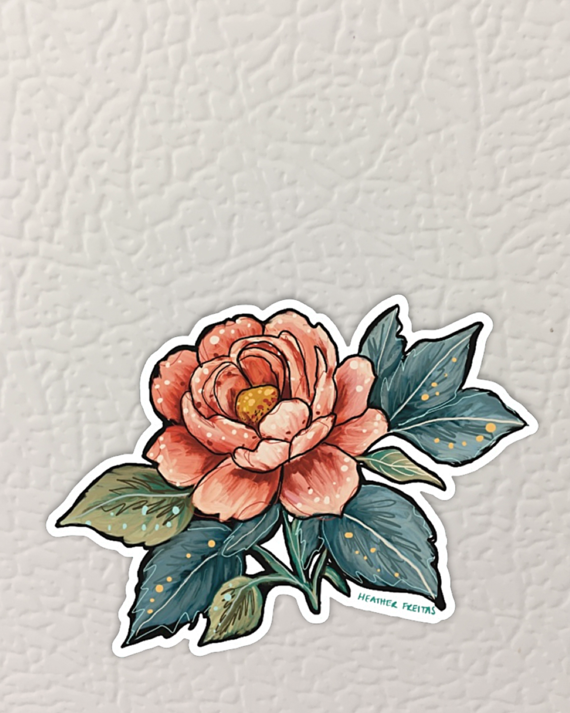 Rose Magnet ( Die-Cut )