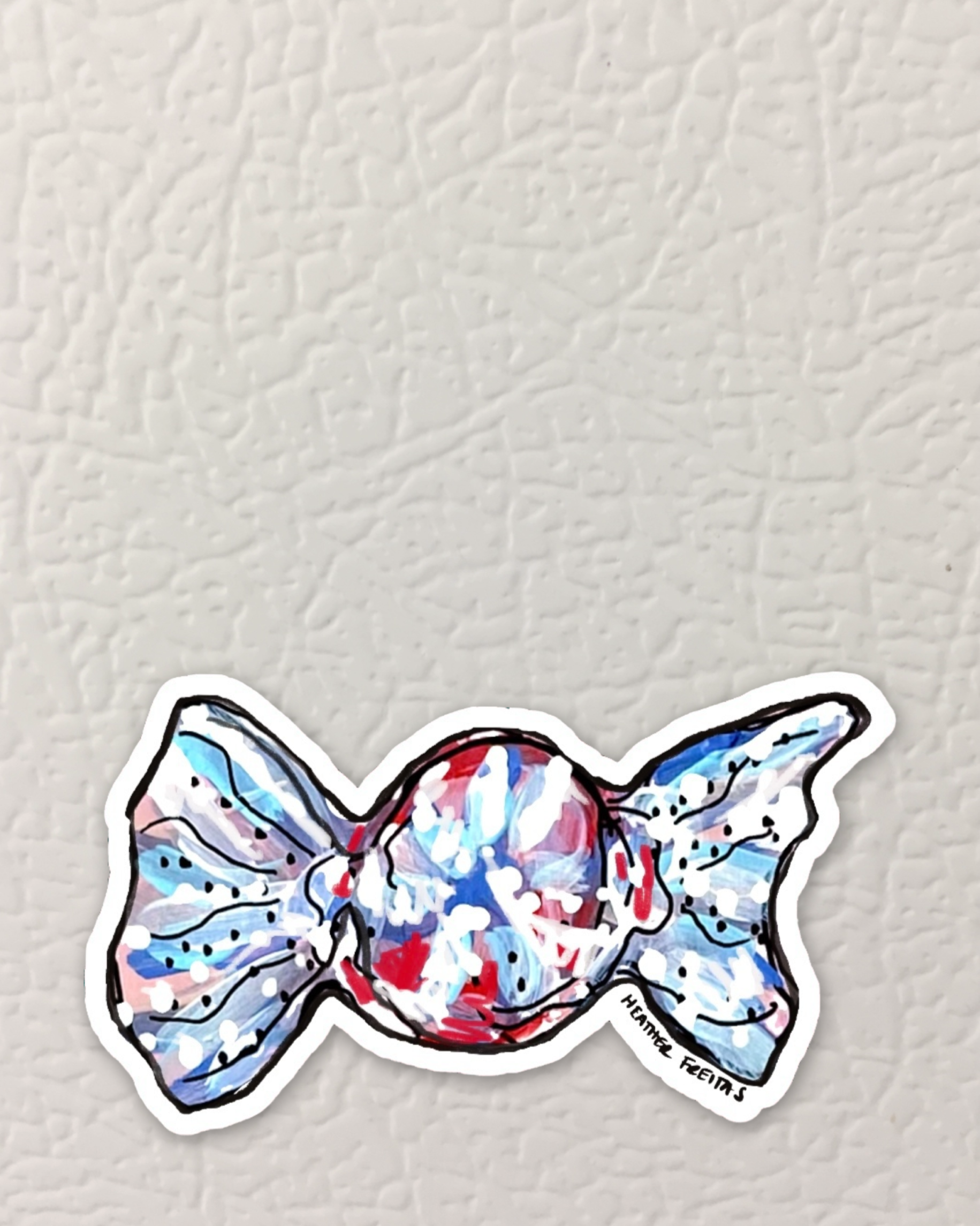 Peppermint Magnet ( Die-Cut )