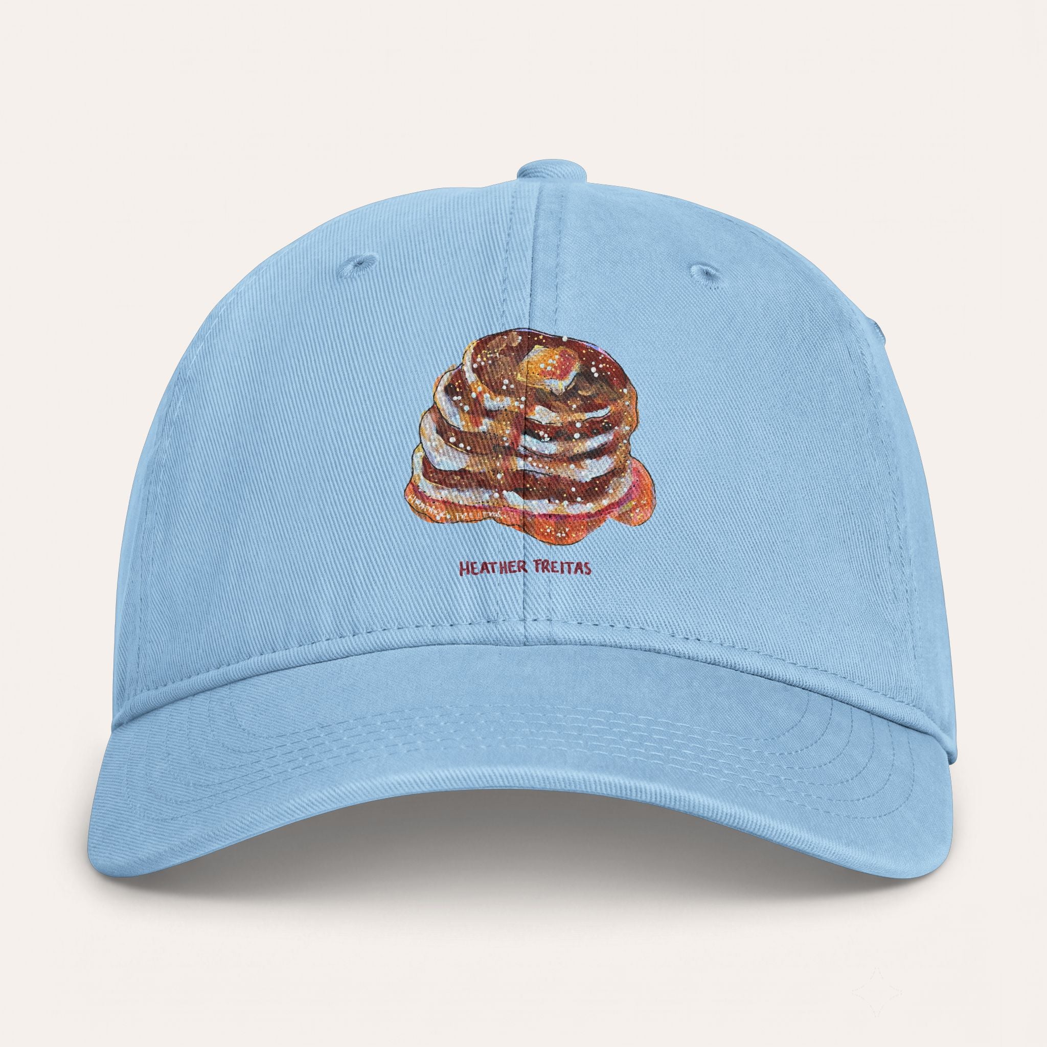Pancakes Washed Cotton Cap
